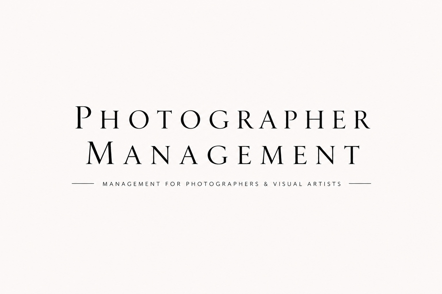 Photographer Management logo